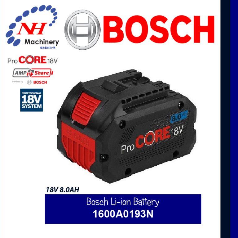 BOSCH PROCORE BATTERY 18V 8 0AH Ngee Hin Machinery