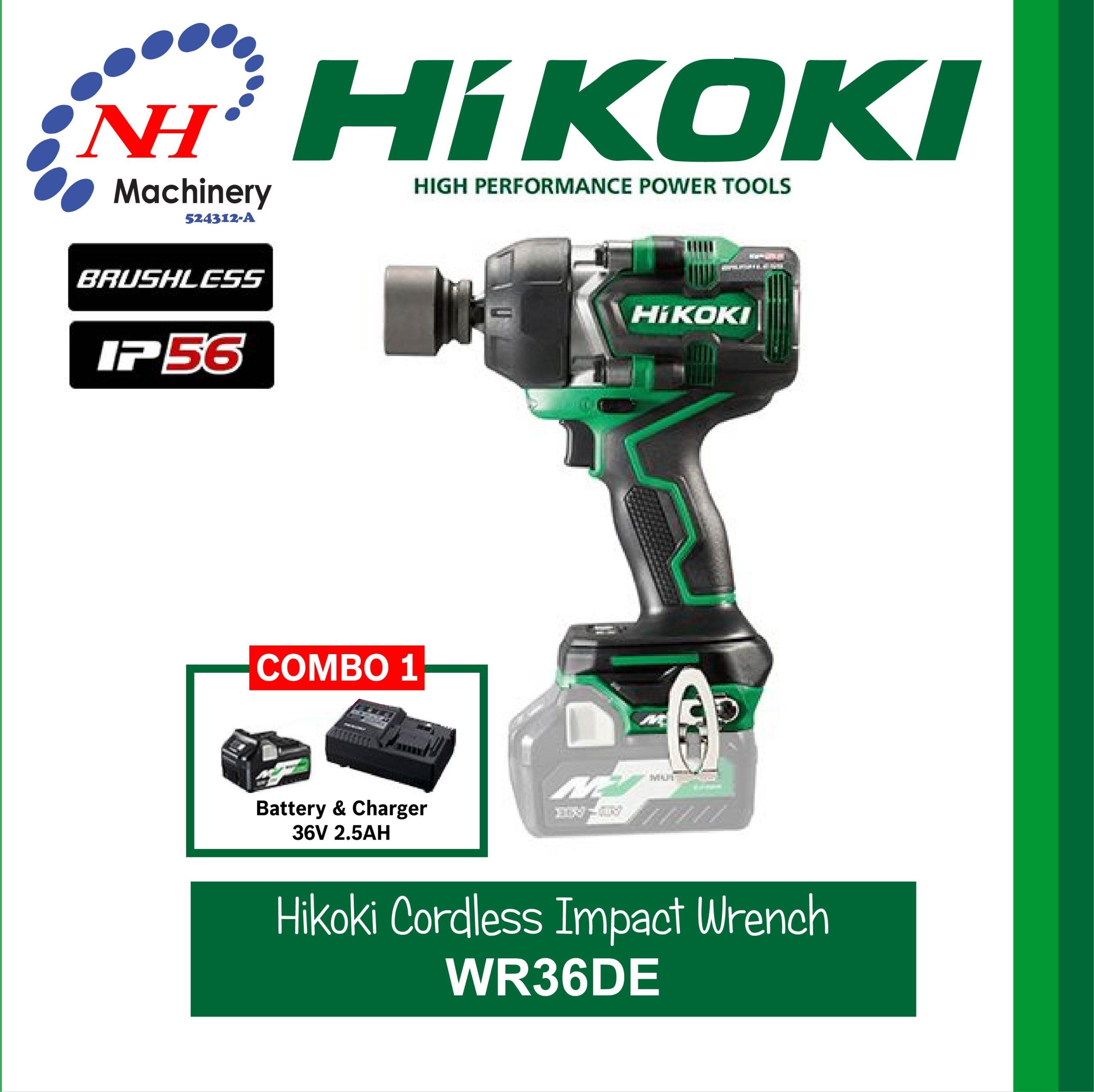 Hikoki 36v impact discount wrench