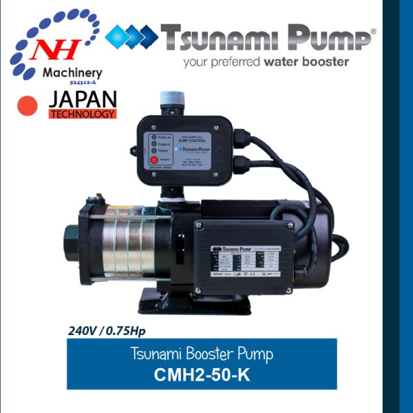 TSUNAMI AUTOMATIC HOME BOOSTER PUMP CMH SERIES - Image 3