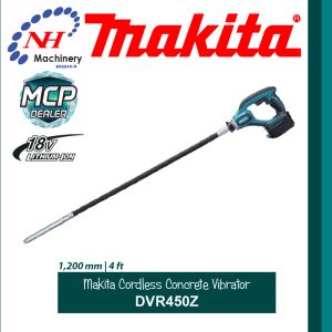 MAKITA CORDLESS CONCRETE VIBRATOR DVR450Z -