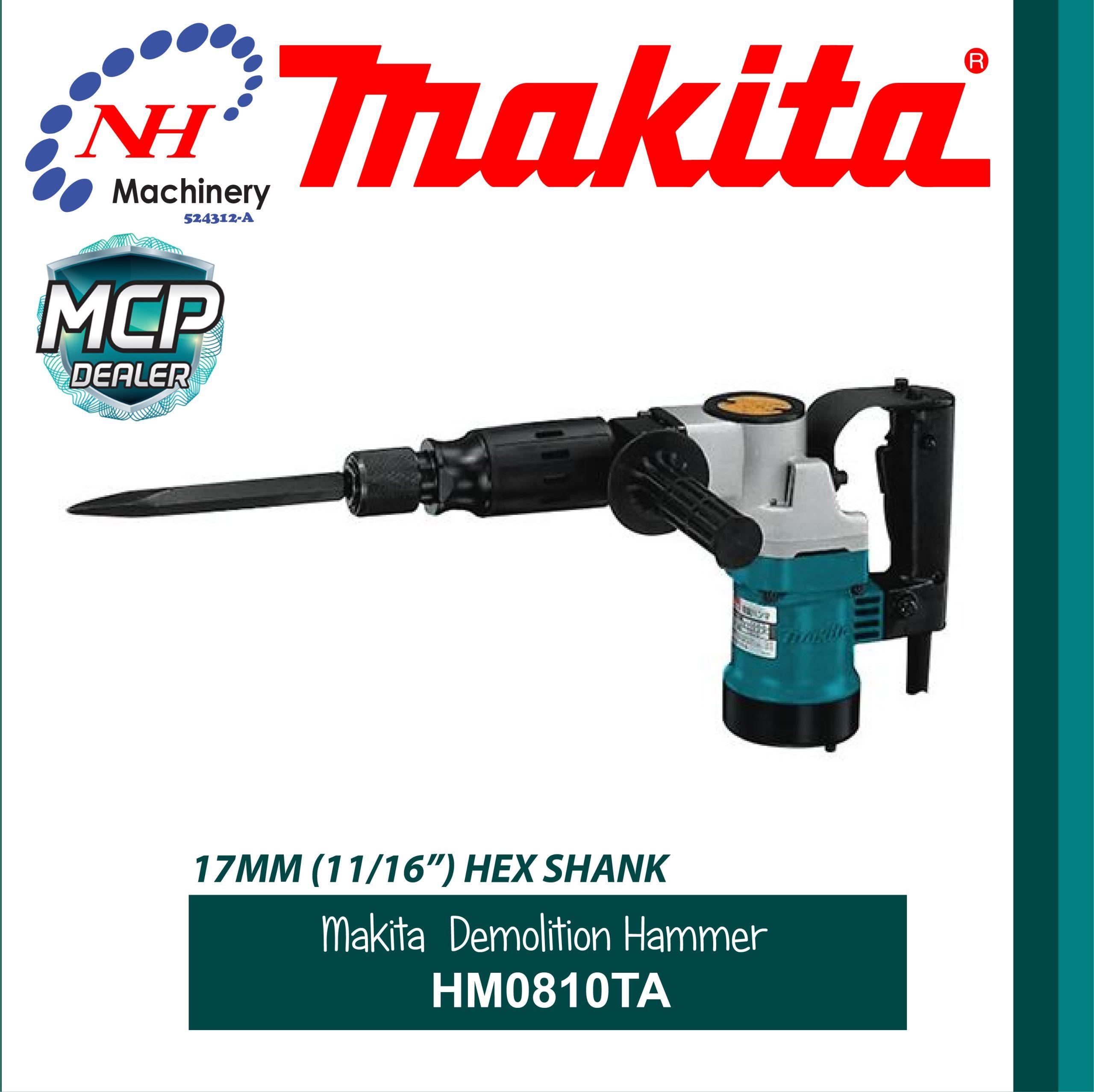 Makita demolition hammer online hm0810ta