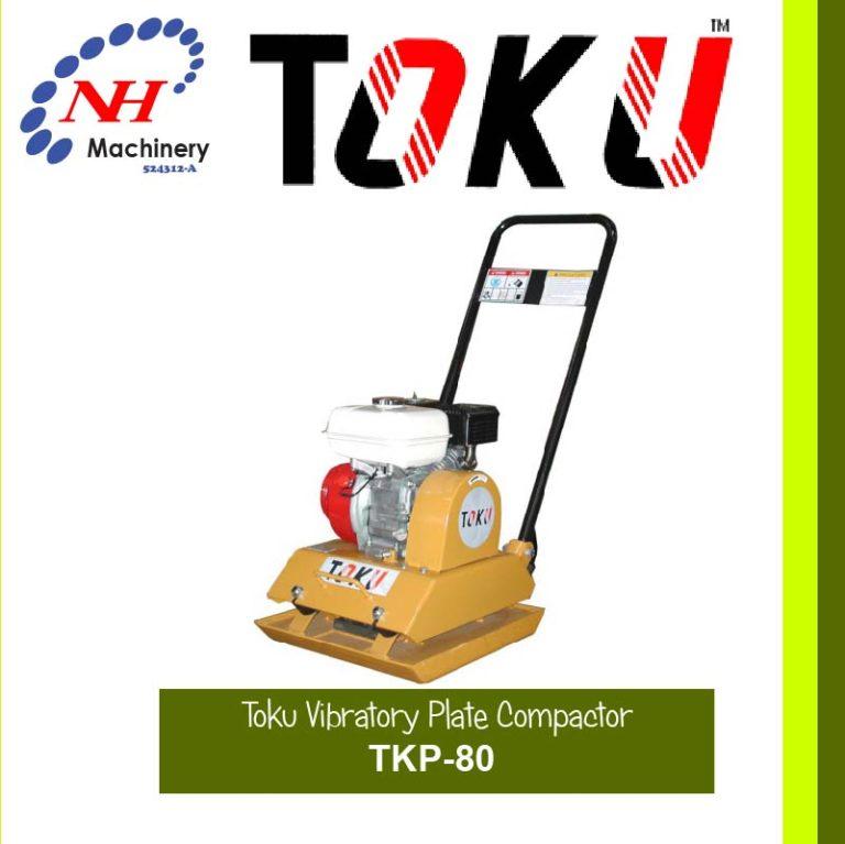 TOKU TKL-80 – VIBRATORY PLATE COMPACTOR – Ngee Hin Machinery