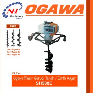 OGAWA EARTH AUGER SH580E