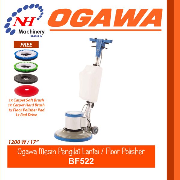 OGAWA FLOOR SCRUBBER DRIER / POLISHER BF522