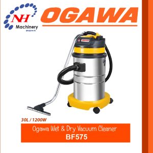 OGAWA VACUUM CLEANER (WET AND DRY STAINLESS STEEL) BF575