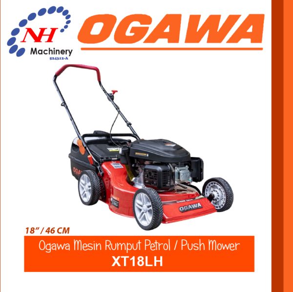 OGAWA GASOLINE LAWN MOWER / PUSH MOWER XT18LH