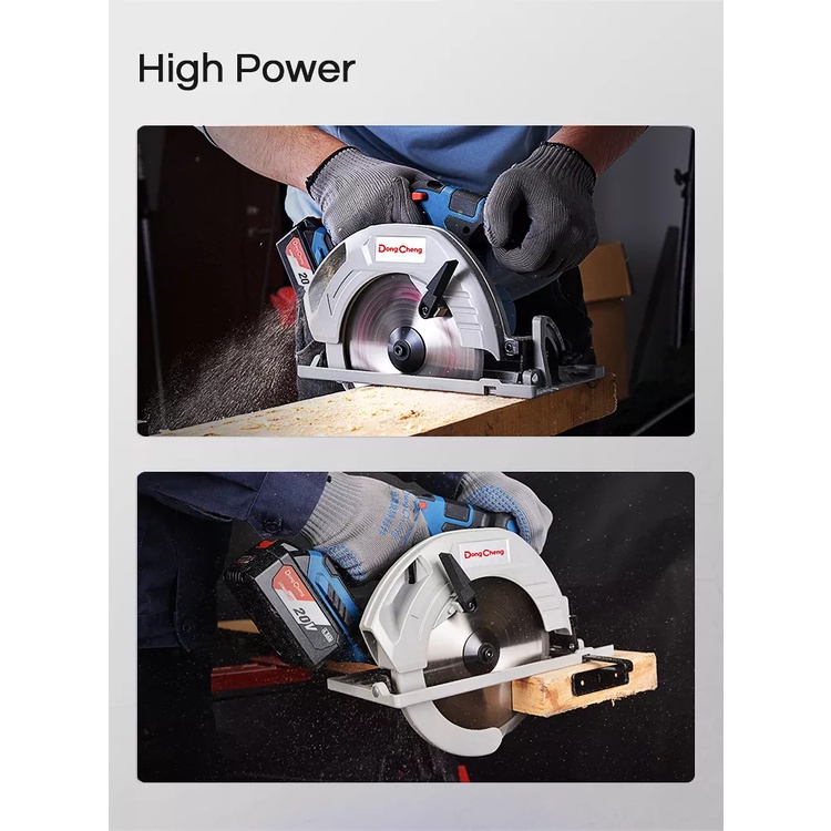 DONGCHENG CORDLESS BRUSHLESS CIRCULAR SAW DCMY02-185BK - Image 2