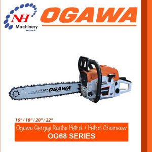 OGAWA PETROL CHAINSAW OG68 SERIES