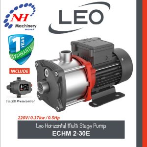 LEO STAINLESS STEEL HORIZONTAL MULTISTAGE PUMPS EMHM 2-3E