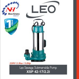 LEO SEWAGE SUBMERSIBLE PUMPS XSP 42-17/2.2i