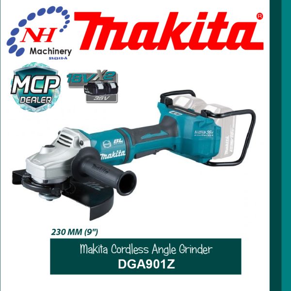 MAKITA CORDLESS ANGLE GRINDER DGA901Z