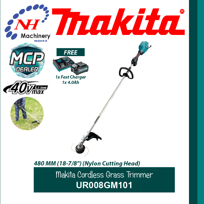 MAKITA CORDLESS GRASS TRIMMER UR008 GM101/GZ01 - Image 2