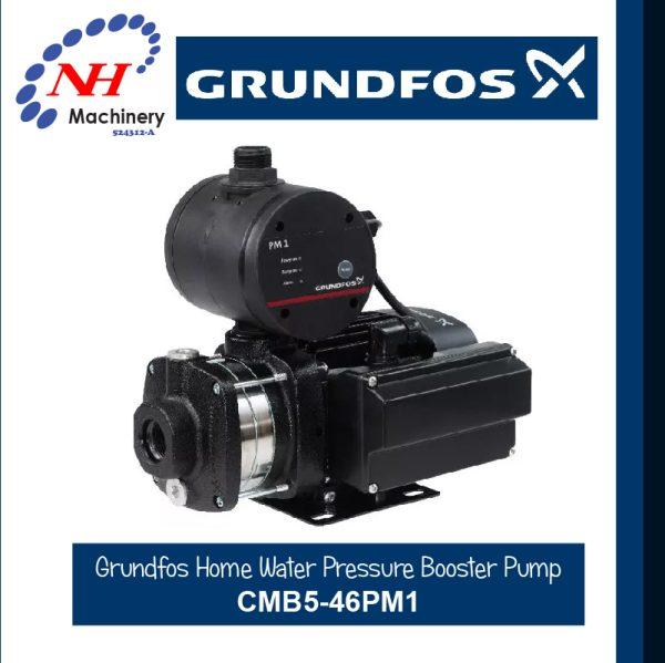 GRUNDFOS HOME WATER BOOSTER PRESSURE PUMP CMB5-46PM1