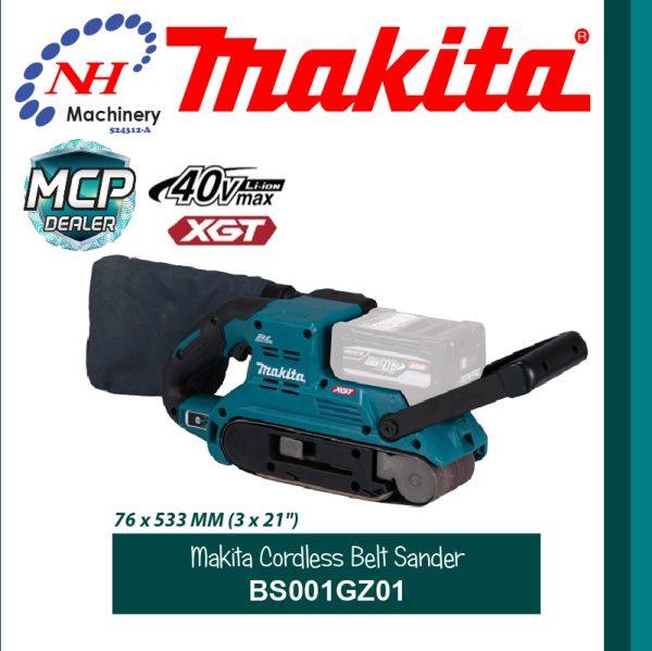 MAKITA CORDLESS BELT SANDER BS001GZ01