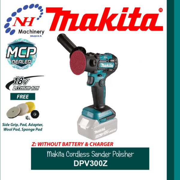 MAKITA CORDLESS SANDER POLISHER DPV300Z