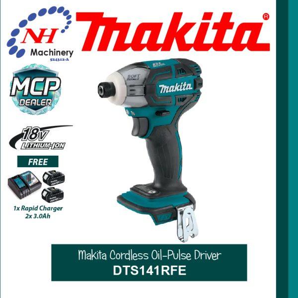 MAKITA CORDLESS OIL-PULSE DRIVER DTS141 RFE/Z - Image 2