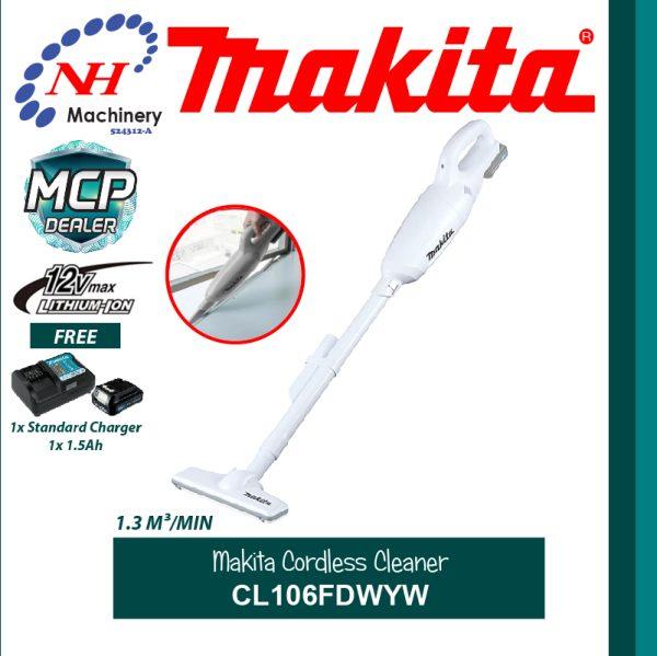 MAKITA CORDLESS CLEANER CL106FDWYW