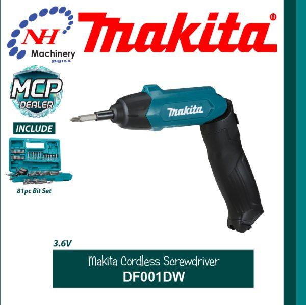 MAKITA CORDLESS SCREWDRIVER DF001DW