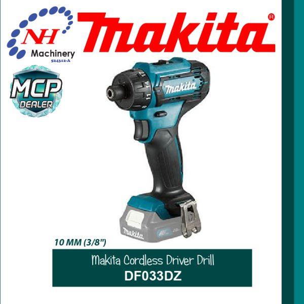 MAKITA CORDLESS DRILL DRIVER DF033DZ