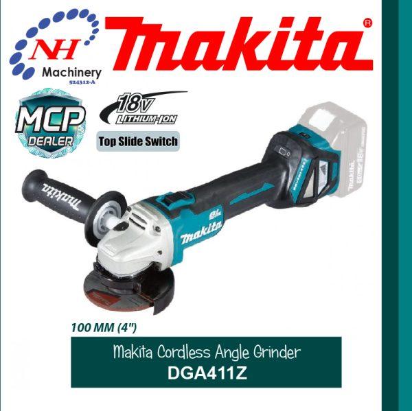 MAKITA CORDLESS ANGLE GRINDER DGA411Z