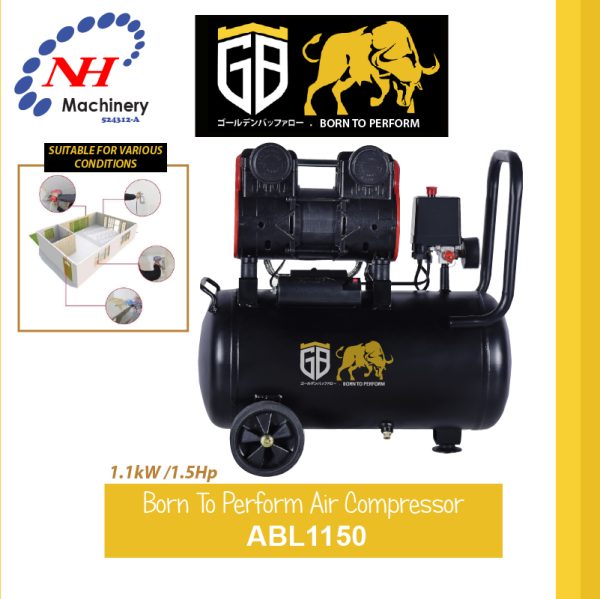 BORN TO PERFORM AIR COMPRESSOR ABL1150 (50L)