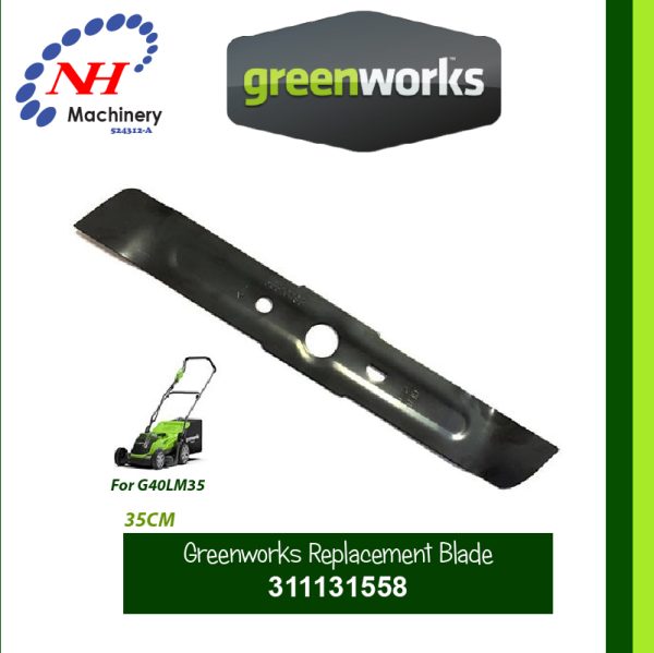 GREENWORKS LAWNMOWER REPLACEMENT BLADE FOR G40LM35