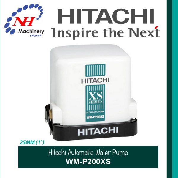 HITACHI XS-SERIES AUTOMATIC WATER PUMP WMP200XS
