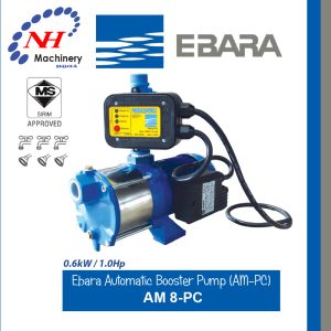 EBARA AUTOMATIC BOOSTER PUMP AM8-PC (0.6 kW)