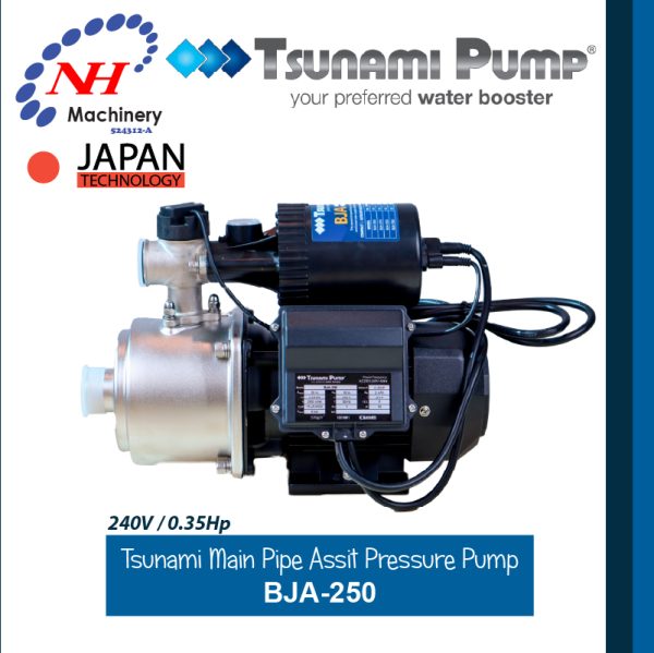 TSUNAMI MAIN PIPE PRESSURE ASIST PUMP BJA SERIES