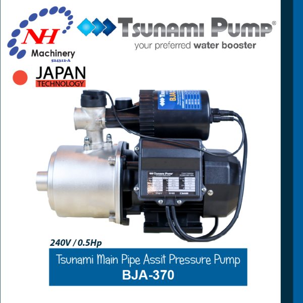 TSUNAMI MAIN PIPE PRESSURE ASIST PUMP BJA SERIES - Image 2