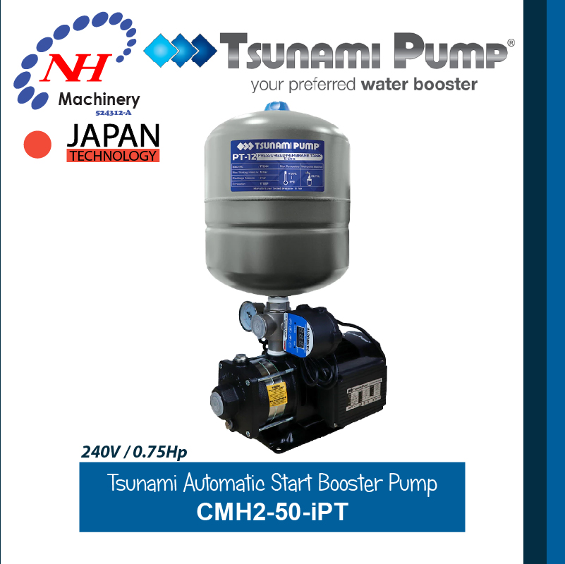 TSUNAMI AUTOMATIC HOME BOOSTER PUMP iPT SERIES - Image 3