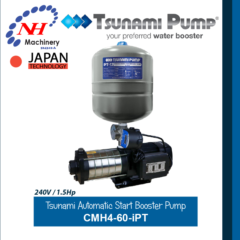 TSUNAMI AUTOMATIC HOME BOOSTER PUMP iPT SERIES - Image 5