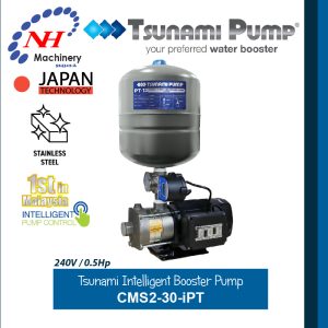 TSUNAMI STAINLESS STEEL INTELLIGENT HOME PUMP CMS iPT SERIES