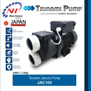 TSUNAMI SWIMMING POOL AND JACUZZI PUMP JAC SERIES