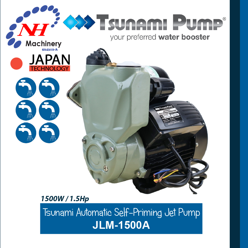 TSUNAMI AUTOMATIC SELF-PRIMIMG PUMP JLM SERIES - Image 4