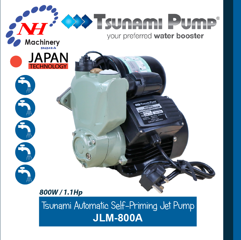TSUNAMI AUTOMATIC SELF-PRIMIMG PUMP JLM SERIES - Image 3