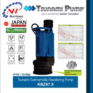 TSUNAMI SUBMERSIBLE DEWATERING PUMP KBZ67.5