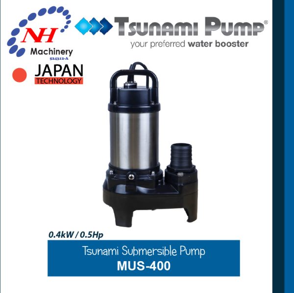 TSUNAMI FANCY CARP SUBMERSIBLE PUMP MUS SERIES - Image 3