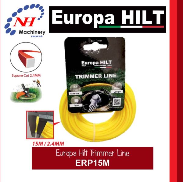EUROPA HILIT YELLOW TRIMMER LINE ERP15M