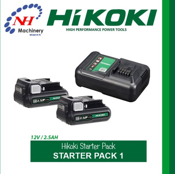 HiKOKI 12V STARTER PACK SERIES