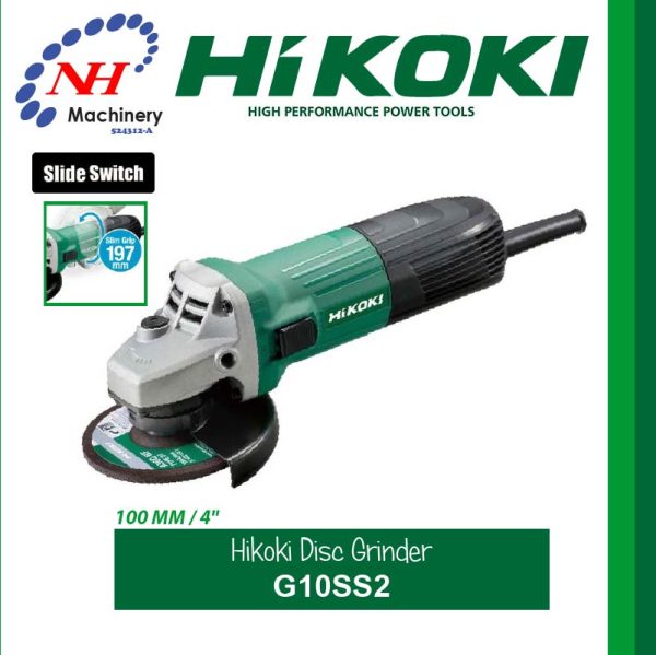 HiKOKI DISC GRINDER (100MM / 4") G10SS2