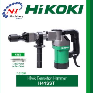 HiKOKI CORDED DEMOLITION HAMMER (17MM HEX) H41SST