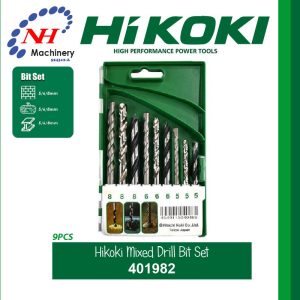 HiKOKI 9PCS MIXED DRILL BIT SET 401982