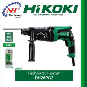 HiKOKI SDS PLUS ROTARY HAMMER DH26PC2