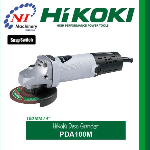 HiKOKI DISC GRINDER (100MM / 4") PDA100M
