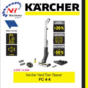 KÄRCHER HARD FLOOR CLEANER FC 4-4 (BATTERY SET)