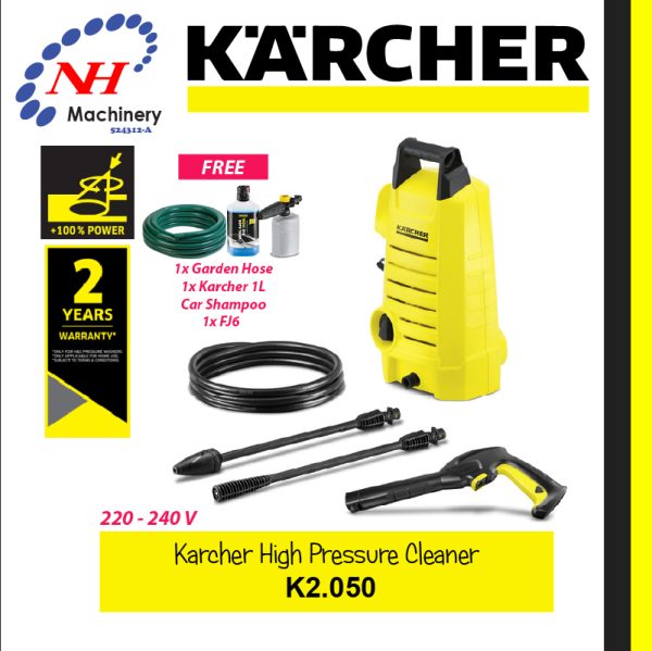 KÄRCHER HIGH PRESSURE CLEANER K 2.050 - Image 3