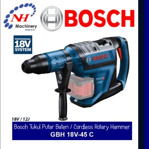 BOSCH CORDLESS ROTARY HAMMER GBH 18V-45 C
