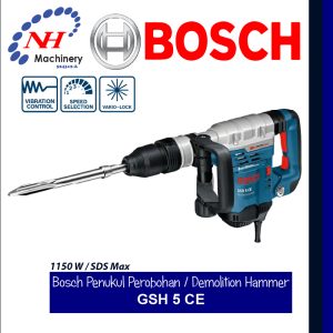 BOSCH DEMOLITION HAMMER GSH 5 CE