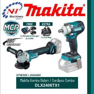 MAKITA CORDLESS COMBO DLX2406TX1